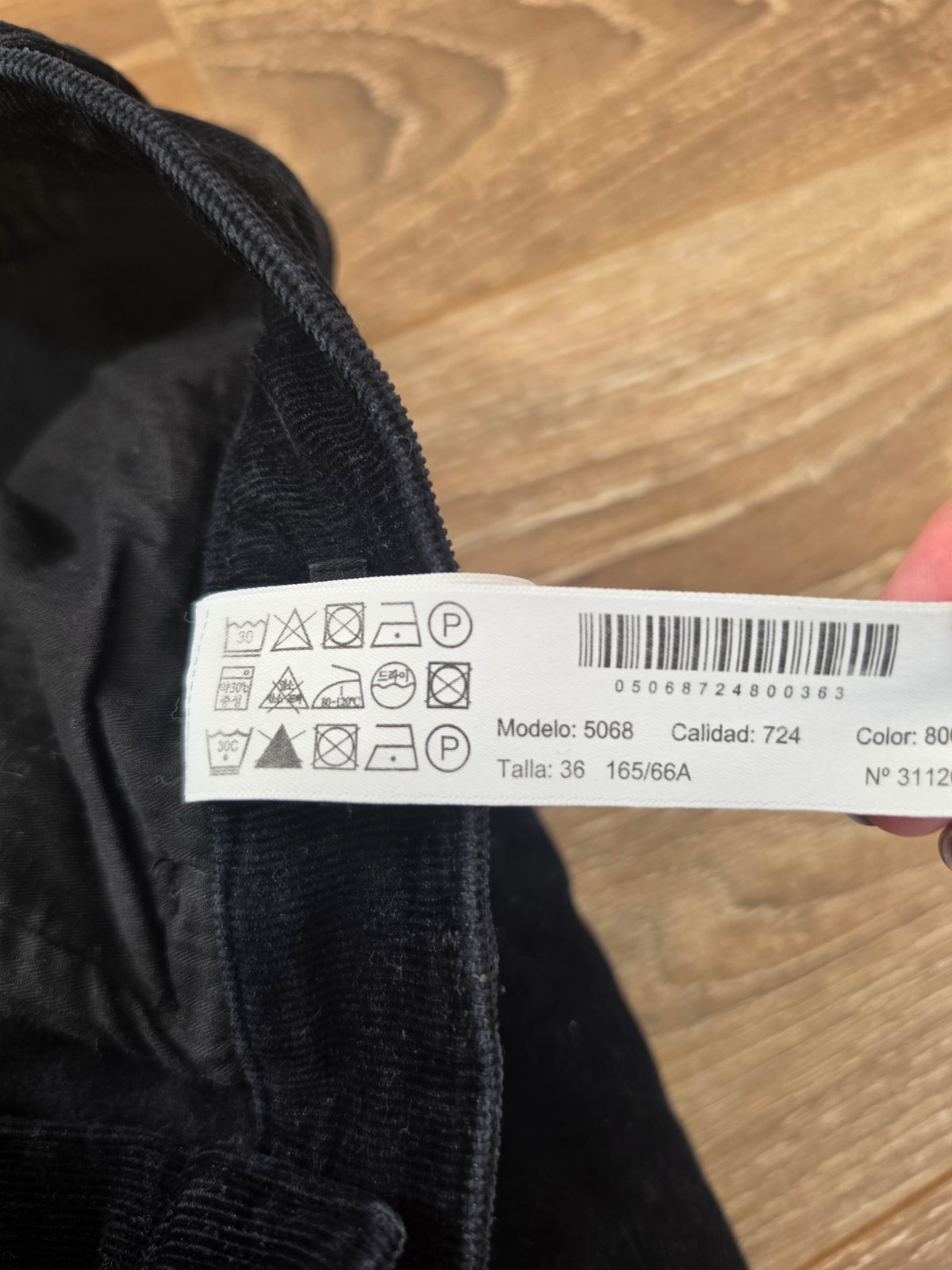 Massimo dutti corduroy trousers, photo 5